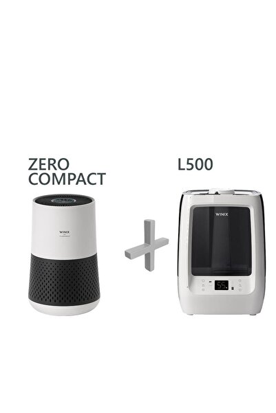 Winix Zero Compact Hava Temizleme Cihazı Ve L500 Hava Nemlendirici Paketi