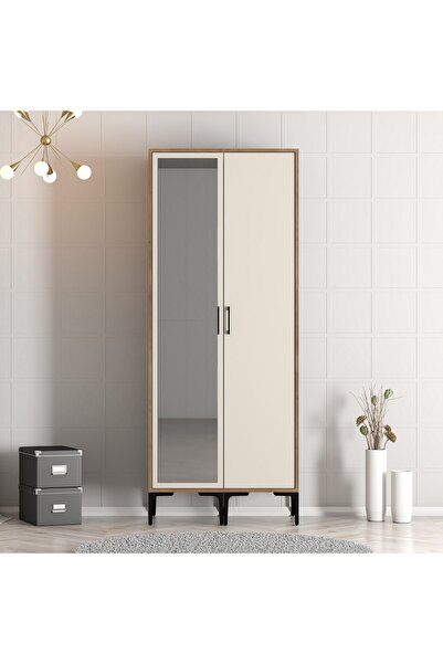 Variant Mobilya Kumsal 2 Kapılı Gardrop Rs - Krem