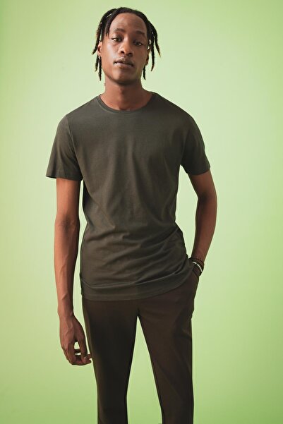 DeFacto Slim Fit Crew Neck Premium Quality Basic T-Shirt