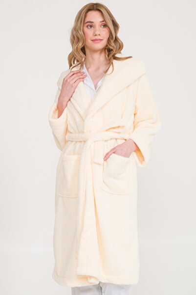 Miespiga Long Welsoft Hooded Women's Dressing Gown