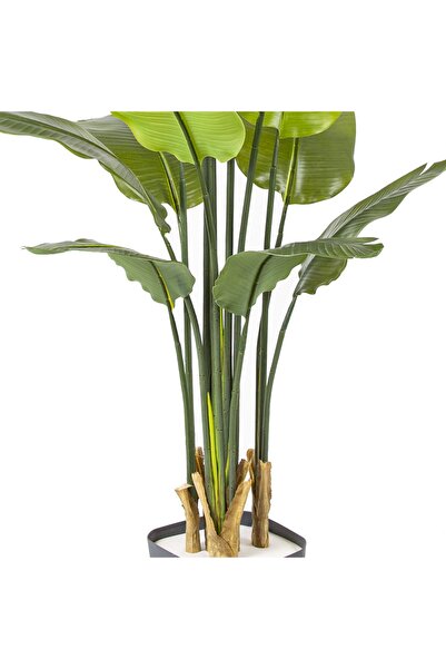 Herdekora Yapay Starliçe Ağacı Gerçek Dokulu 13 Yapraklı Yeşil 165 Cm.