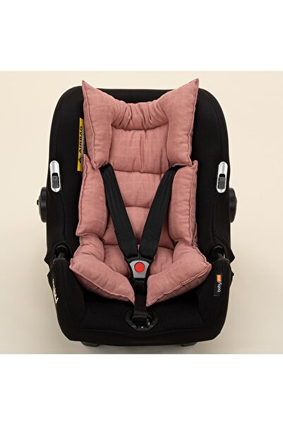 Yunikobaby بطبقة واحدة موسلين بيتست مين جلد - موسلين جاف وردي