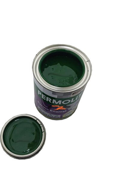 yıldırım nalbur Nefti Yeşil Sentetik Yağlı Boya 0.750lt Haki Yeşil Renk Ahşap...