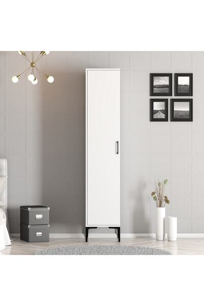Variant Mobilya Kumsal 1 Kapılı Gardrop S - Beyaz