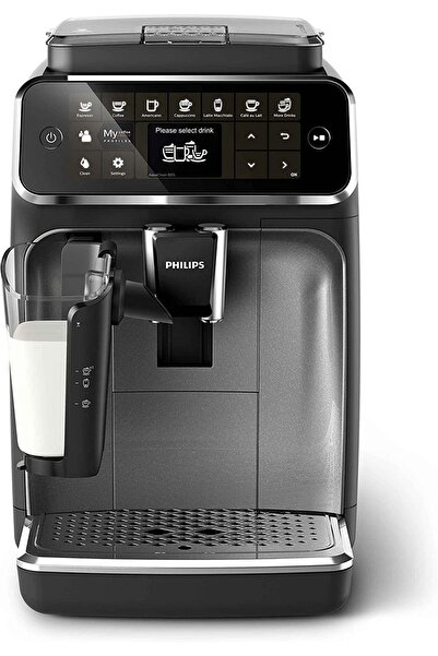 Philips Ep4346 1200 W Tam Otomatik Espresso Makinesi, 1.8 L Kapasite, Zamanlayıcı, Mat Siyah