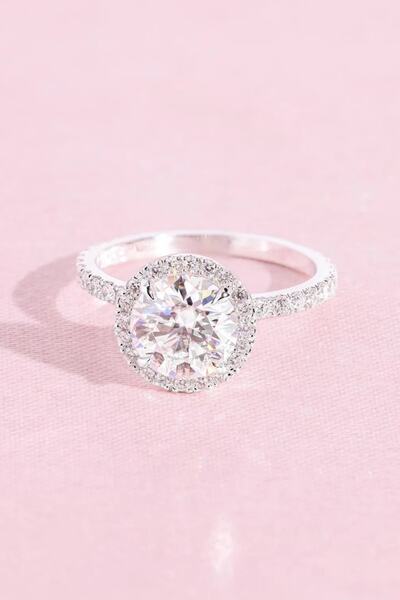 Crystal Diamond Zirconia Kadın 1.75 Karat Tektaş Yüzük