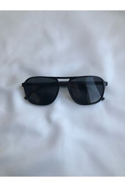 DSN Harvey Black Sunglasses Uv Protection Unisex
