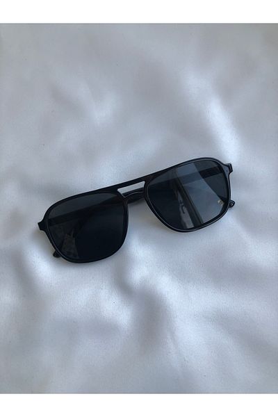 DSN Harvey Black Sunglasses Uv Protection Unisex