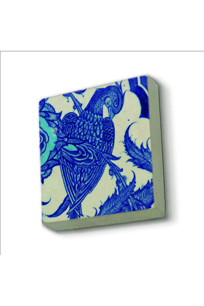 Sadrazam Osmanlı Sülünlü Çini Topkapı Sarayı Baskılı Doğaltaş Magnetkd-064buzdolabı Süsü