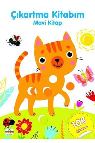 0-6 Yaş Yayınları Çıkartma Kitabım - Mavi Kitap