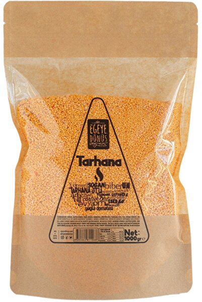 EGEYE DÖNÜŞ Ev Yapımı Köy Usulü Tarhana Çorbası - 1 Kg. (GELENEKSEL YÖNTEMLER...