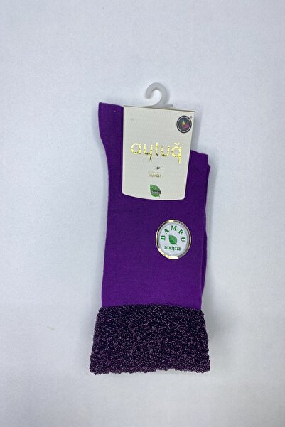 PIRILTILİNA E-TİCARET Aytuğ Bambu Simli Çorap