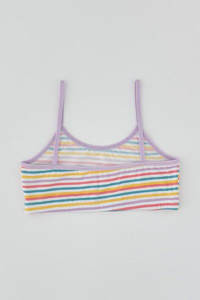 Dagi Lila gemustertes Bustier