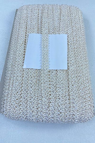 Hobigram Διακοσμητική κορδέλα Outdoor Cream Ram Horn Water Stone – Διακοσμητική κορδέλα, Κομψό Σχέδιο, Γυναικείο Αξεσουάρ – Dek