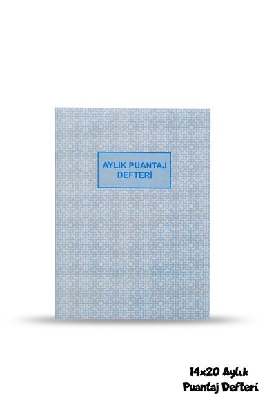 Four Office 14x20 Aylık Puantaj Defteri