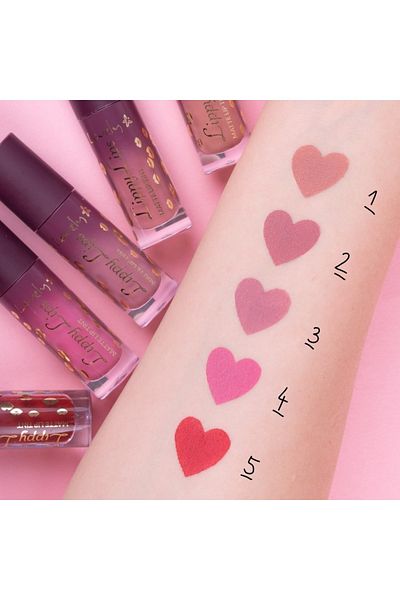 Lovely Lippy Lips Permanent Matte Finish Liquid Lipstick 02