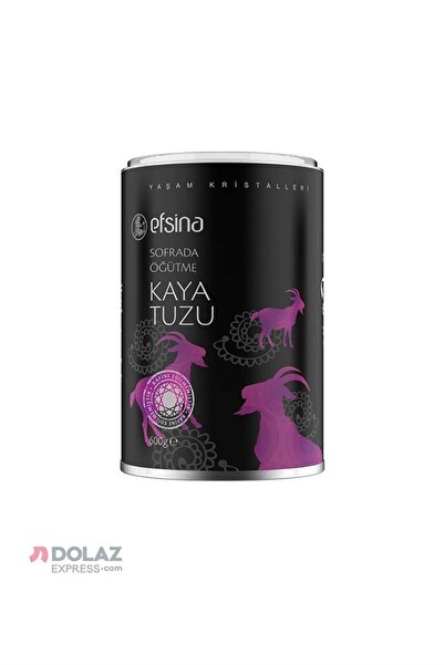 Efsina Silindir Kaya Tuzu Granül 500 G