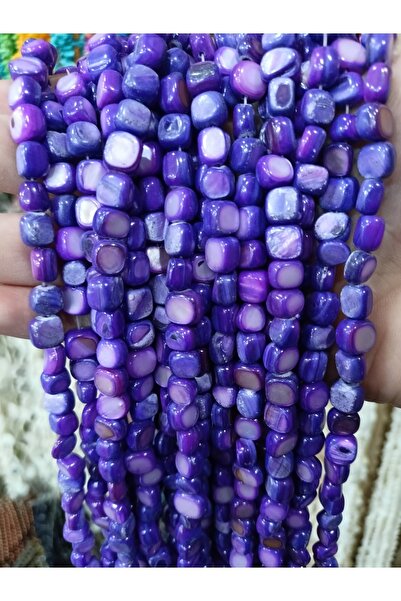 RLX BUJİTERİ Piatra naturala sidef 1 Șuviță de culoare violet