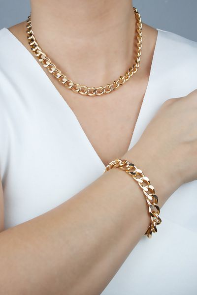 Liveyn Design Bracelet Necklace Set