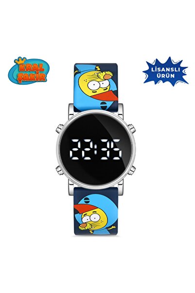 Kral Şakir Miniflak Lisanslı Kral Şakir Ks5029-1 Digital Mavi Erkek Çocuk Kol...