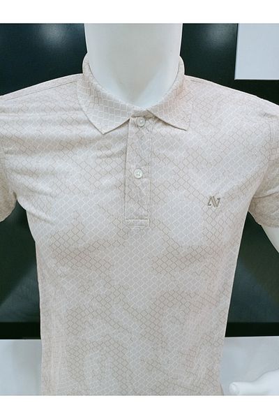 ADVANTE Tricou pentru bărbați Güncüoğlu cu imprimeu digital cu gât polo