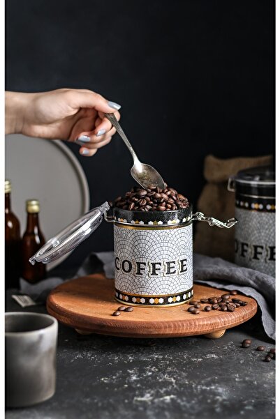 EVLE Er082-7d Mosaic Coffee Patterned Spice Shaker 0.6 Lt