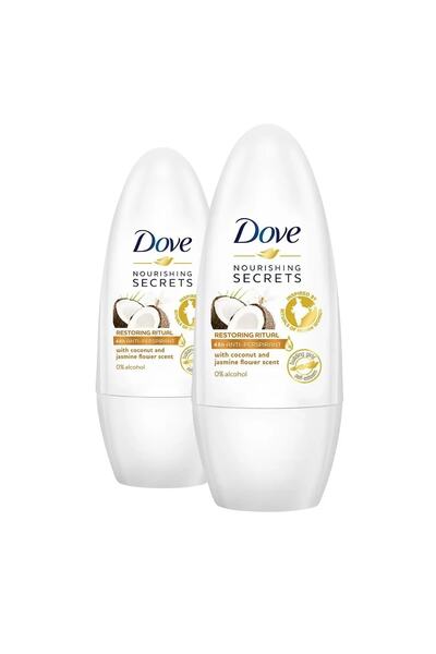 Dove Kadın Deodorant Hindistan Cevizi Rollon 50 Ml X 2 Adet