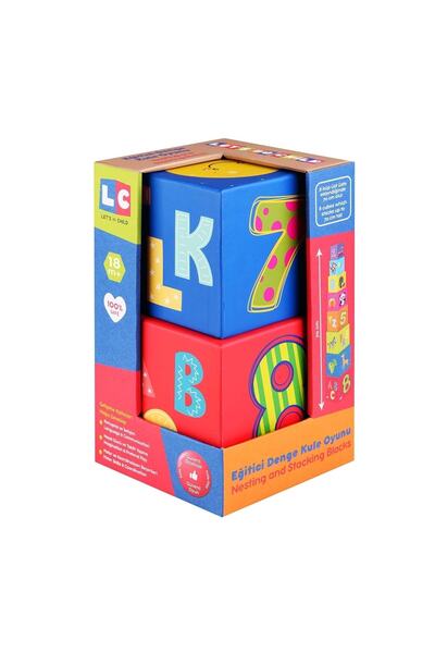 LETS BE CHILD Nessiworld 30628 Let's Be Child - Educational Balance Tower Gam...