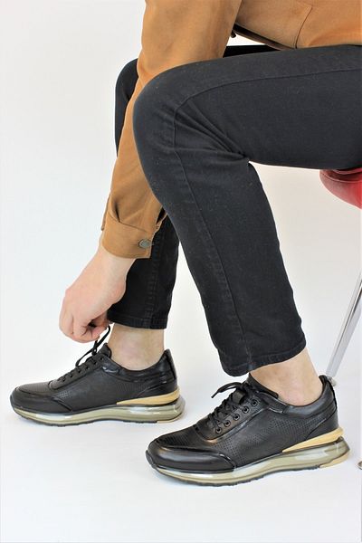 MARCOMEN Men's Daily Genuine Leather Imported Air Sole Sports Style Shoes
