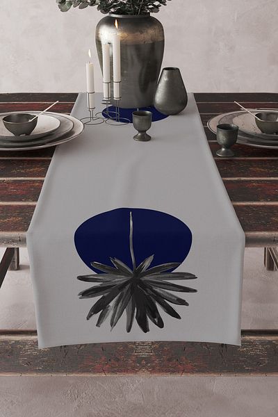 Skhome Premium Custom Design Decorative Digital Printed Runner