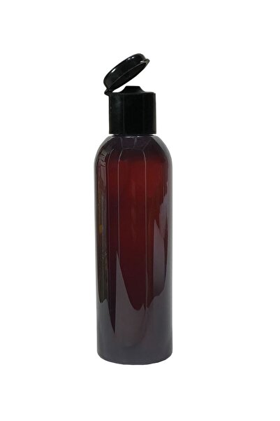 Genel Markalar 10 Adet 200 Ml Damla Kapaklı Amber Renk Boş Pet Şişe