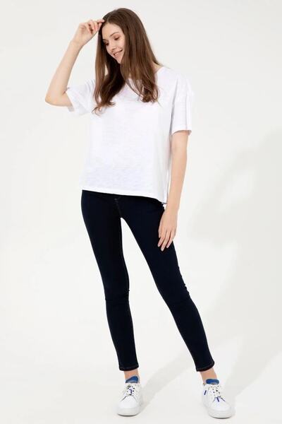 U.S. Polo Assn. طاقم الرقبة تي شيرت