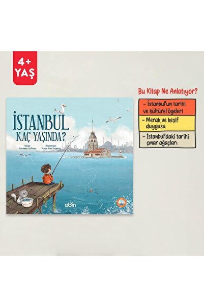 Abm Yayınevi Istanbul Kaç Yaşında Hikaye Kitabı - 4 Yaş Üzeri Çocuklar Için E...
