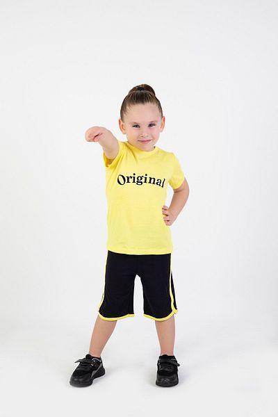 Harika KIDS Boy's Original Printed Basic Capri Suit Age 1-9