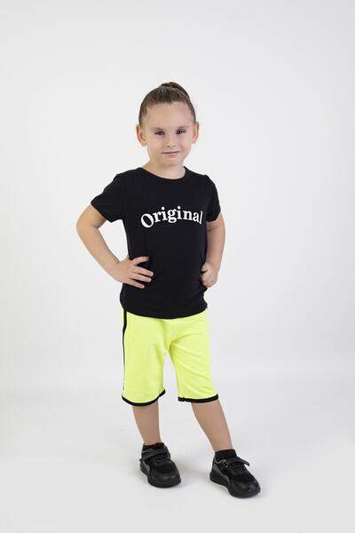 Harika KIDS Costum Capri de bază cu imprimeu original pentru băieți, cu vârsta 1-9 ani