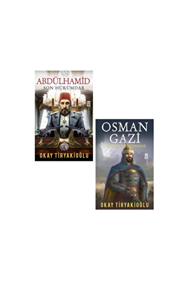 Timaş Yayınları Okay Tiryakioğlu 2 Kitap Set / Abdülhamid Son Hükümdar - Osma...