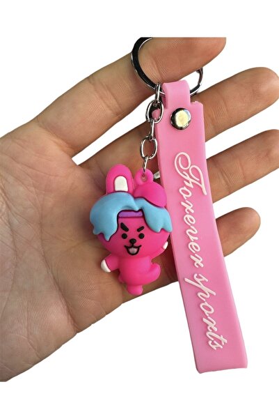 çorapdunyam حلية حقيبة سلسلة مفاتيح للمجموعة الكورية من Cooky Bts