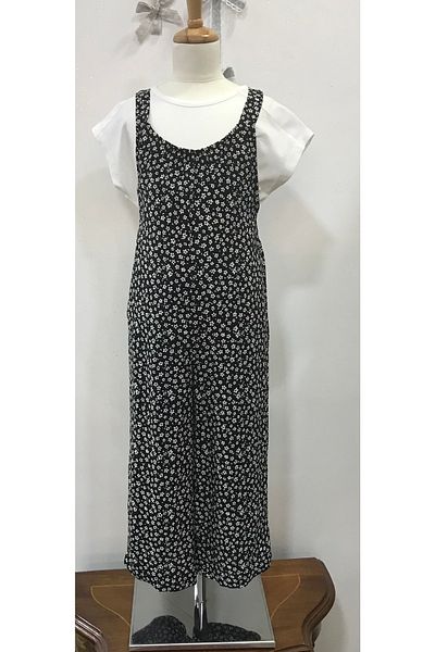 Çikoby Girl's Floral Romper Set