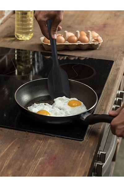 morponi 2-Piece Spatula Set (Stripping-Coating) Black