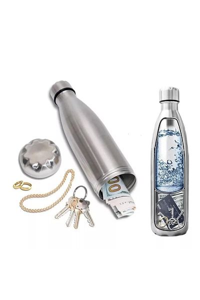 BAYLAR Quality 304 Steel Thermos Mug with Hidden Compartment Double Wall Hand Fireproof Thermos - 8585