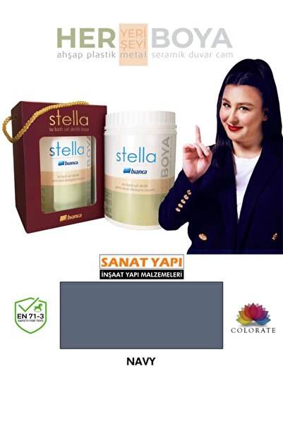 Bianca Stella Su Bazlı Akrilik Boya Navy