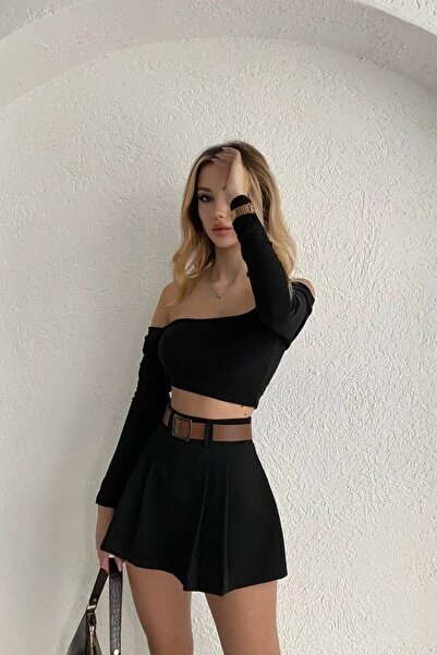 Eka Γυναικεία Φούστα με Σορτς 0999-22100