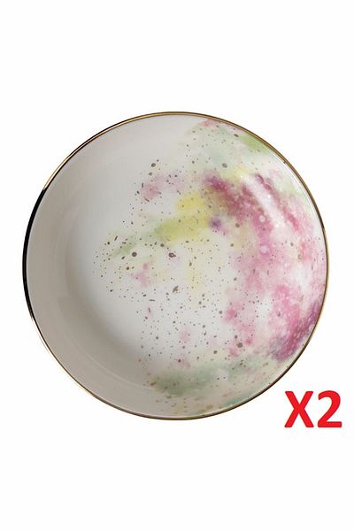 Porland Cosmos Pattern Bowl 17cm 415cc 2-pack 04alm003439