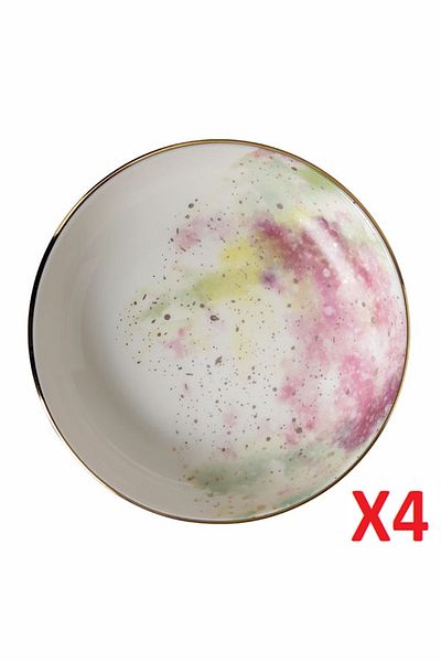 Porland Cosmos Pattern Bowl 17cm 415cc 4-pack 04alm003439