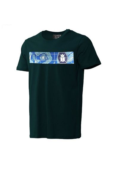GENIUS STORE Магазин Унисекс тениска с щампи за открито Обикновена спортна тениска
