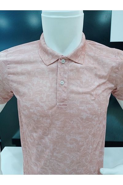 ADVANTE Tricou pentru bărbați Güncüoğlu cu imprimeu digital cu gât polo