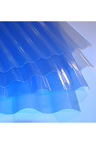 Bal-Kar 5 Adet Şeffaf Onduline Mavi 87.5x200 Cm 0.7mm Et Kalınlığı