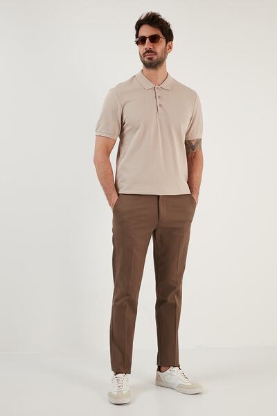 Buratti Pamuklu Normal Bel Düz Paça Pantolon Erkek Pantolon 613hısar