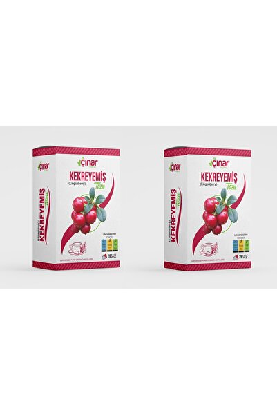 YK Çınar Kekreyemiş Form Tozu 26 Saşe*2 Kutu