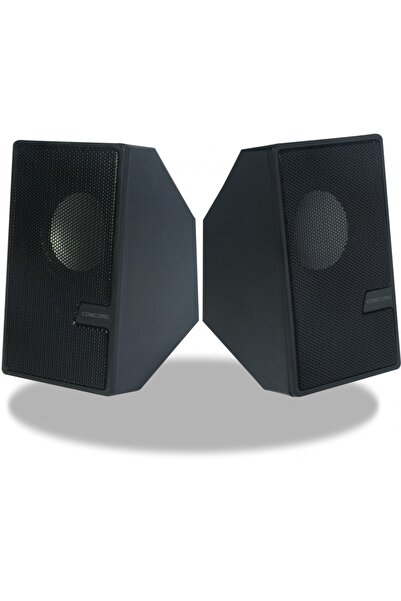 Concord Bilgisayar Hoparlörü High Sound Laptop Pc Uyumlu 1+1 USB Speaker